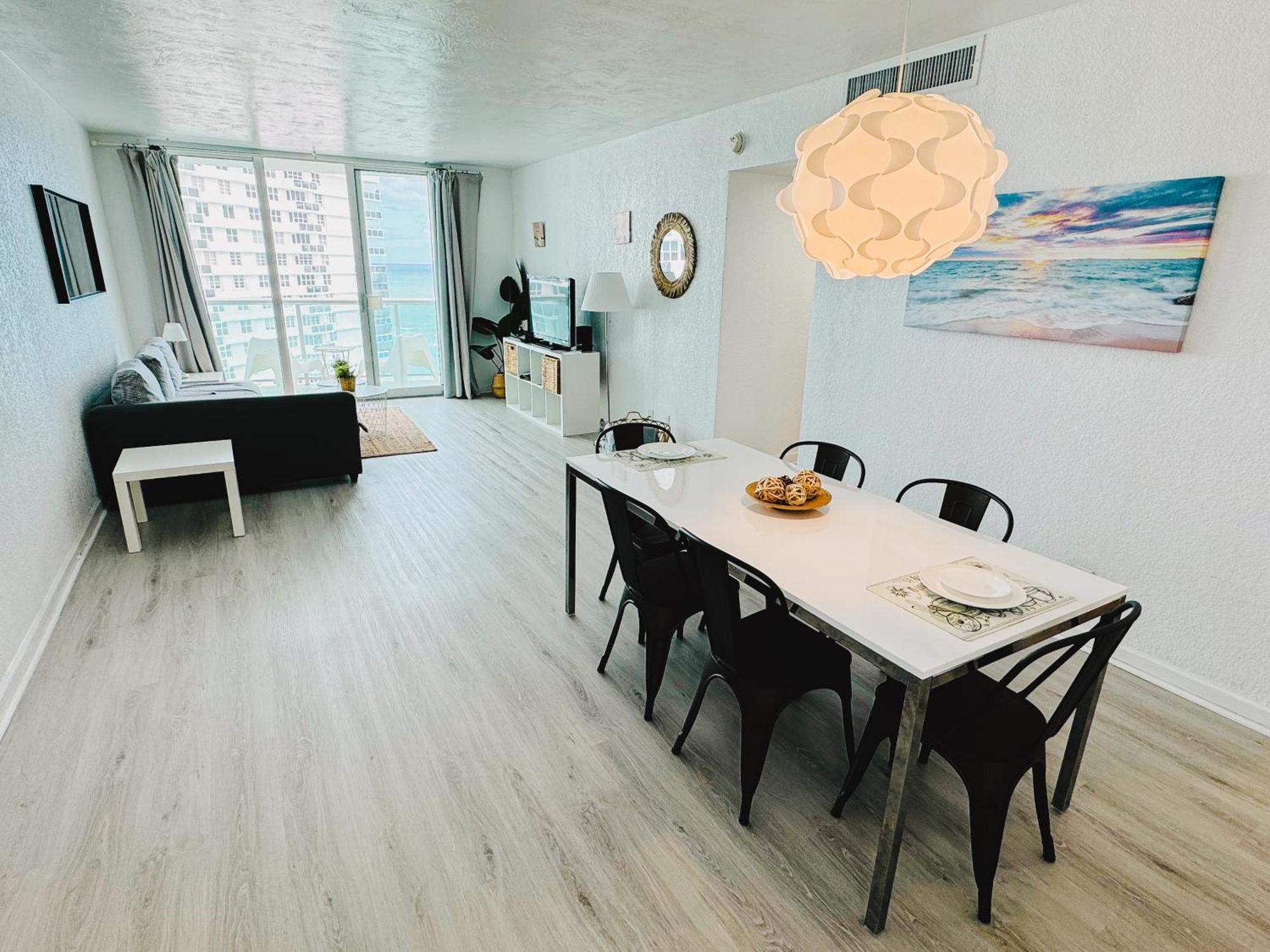 The Tides On Miami Hollywood Ocean View Apartments 1B Luaran gambar